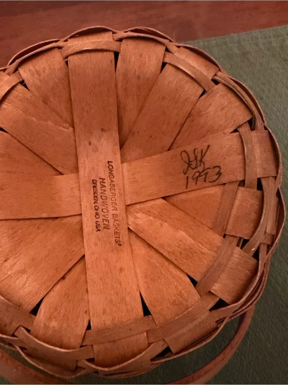 Longaberger Small Fruit Basket